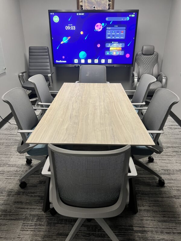 HON Preside Conference Table & HON Cliq Conference Chairs